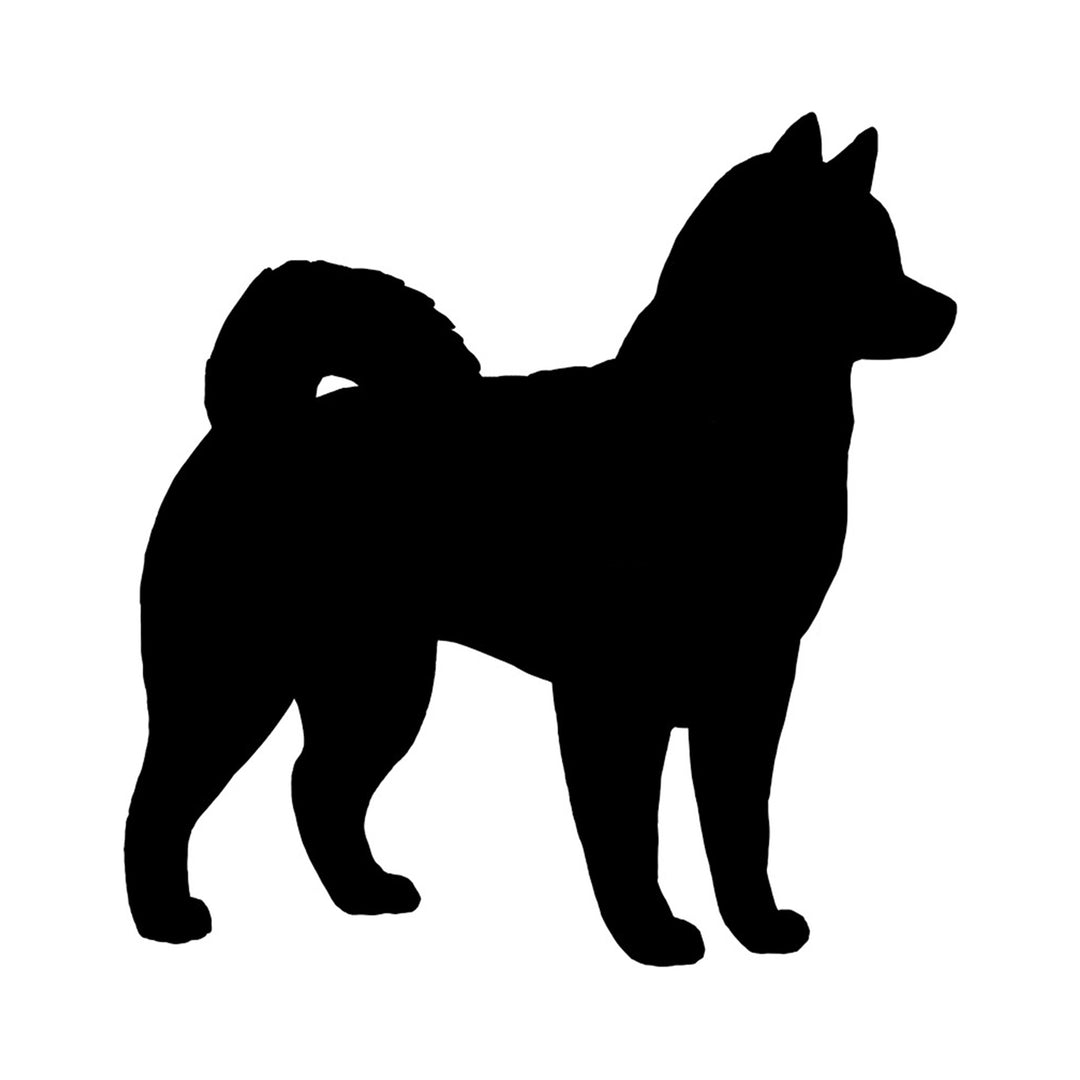 Alaskan Malamute Silhouette