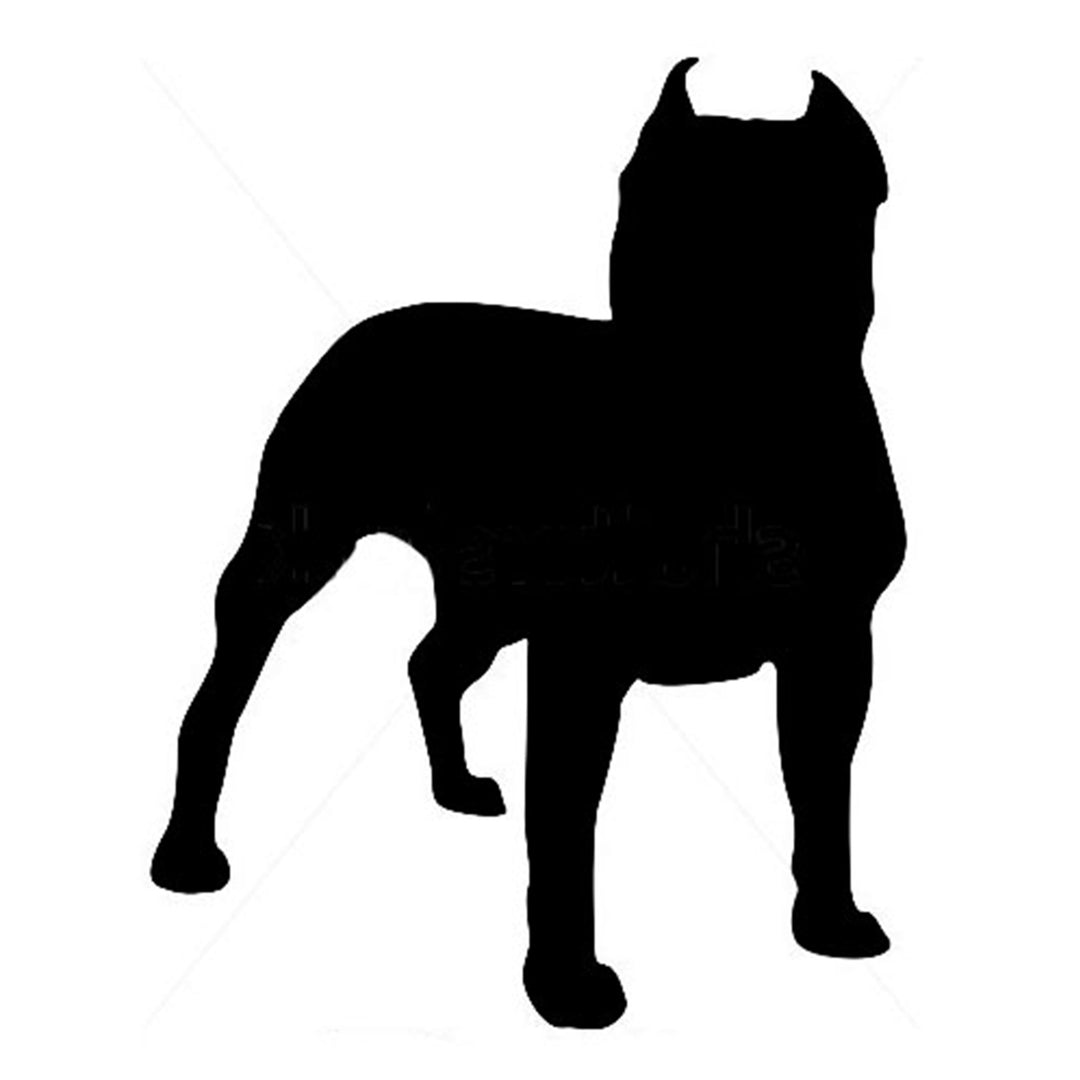 American Bully Silhouette