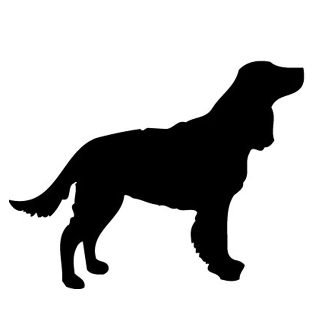 American Water Spaniel Silhouette