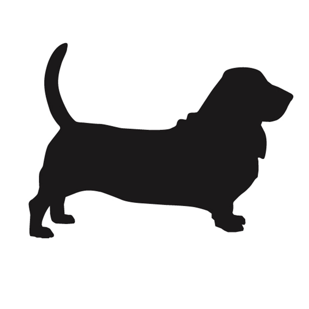 Basset Hound Silhouette