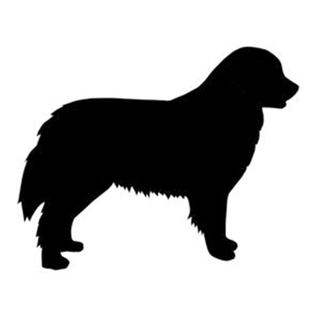 Bernese Mountain Dog Silhouette