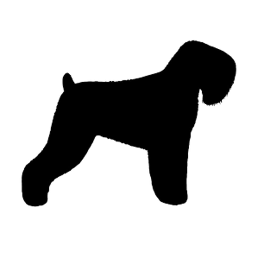 Black Russian Terrier Silhouette