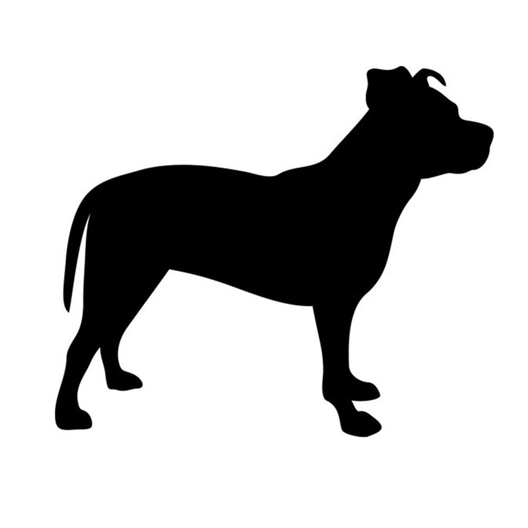 Catahoula Bulldog Silhouette