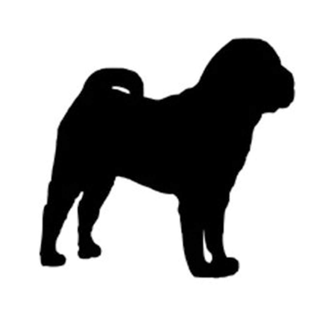 Chinese Shar-Pei Silhouette