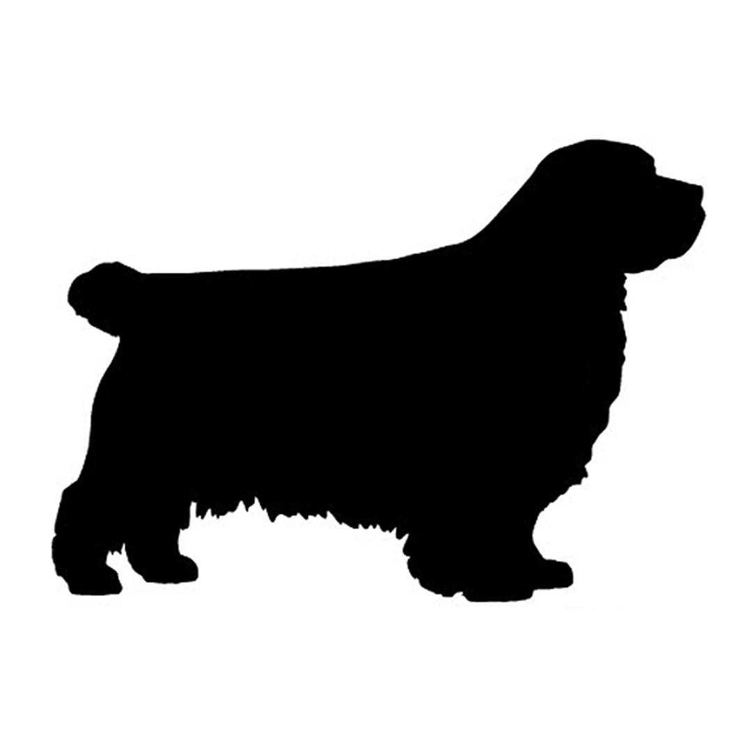 Clumber Spaniel Silhouette