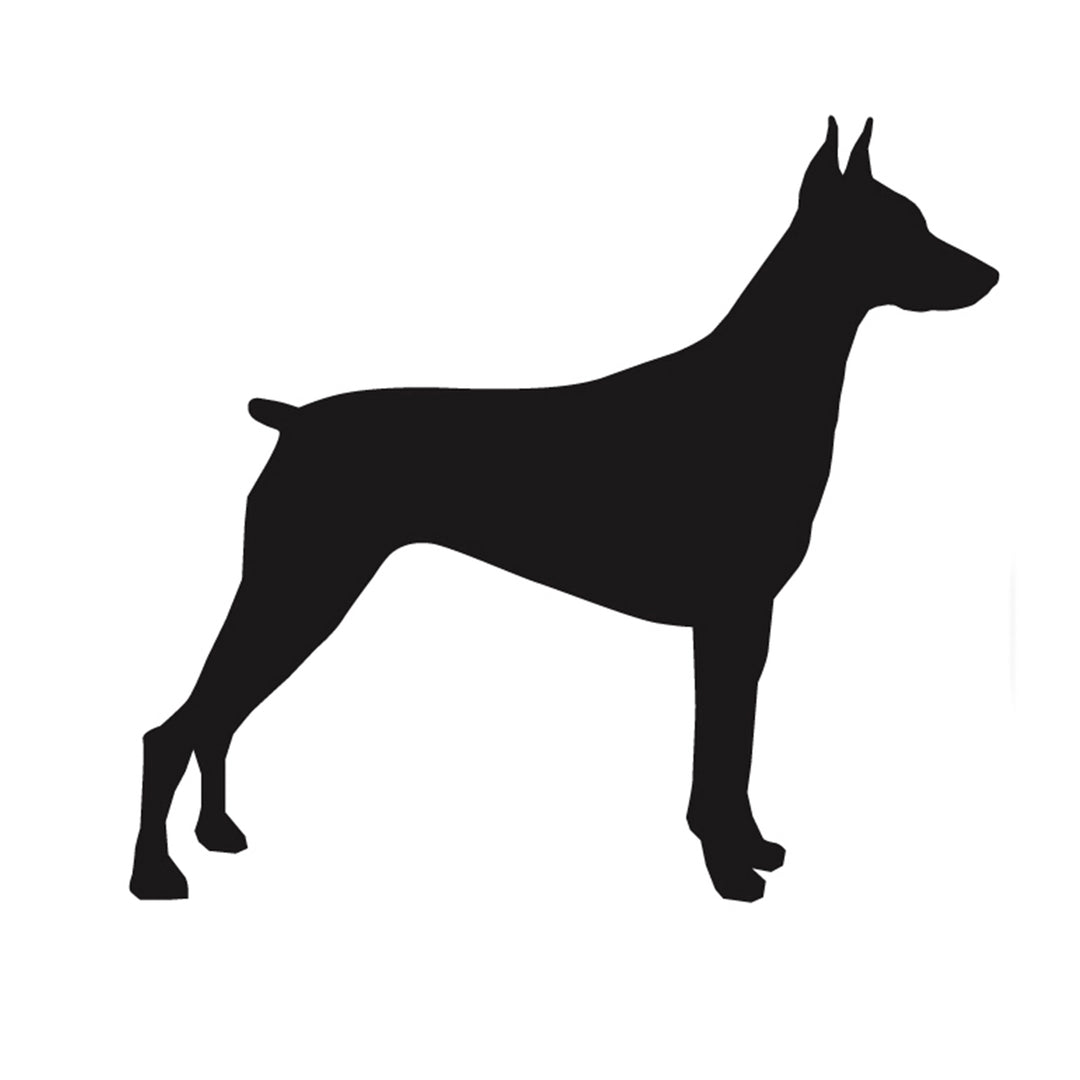 Doberman Pinscher Silhouette