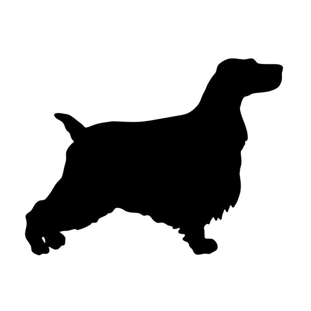 English Cocker Spaniel Silhouette