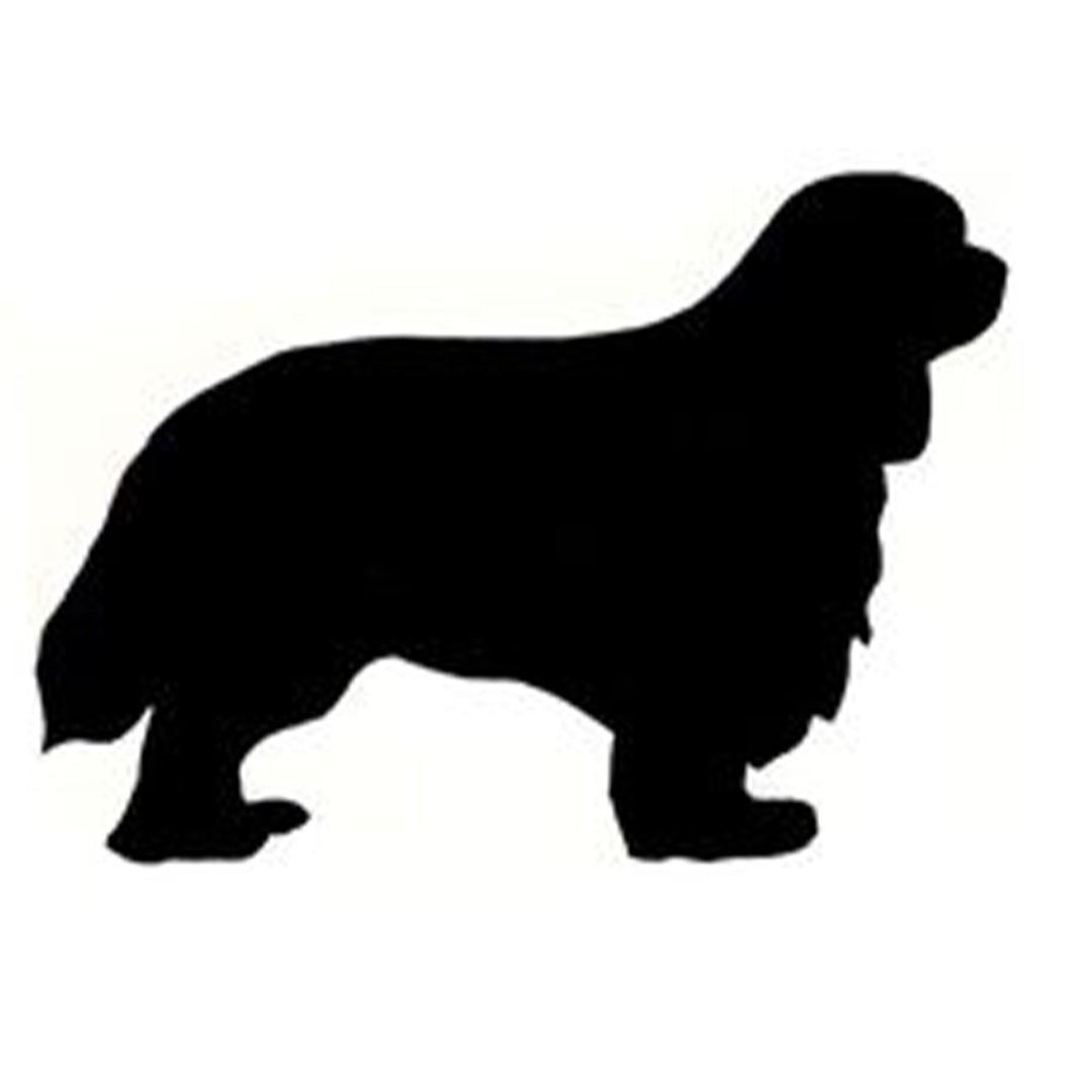 English Toy Spaniel Silhouette