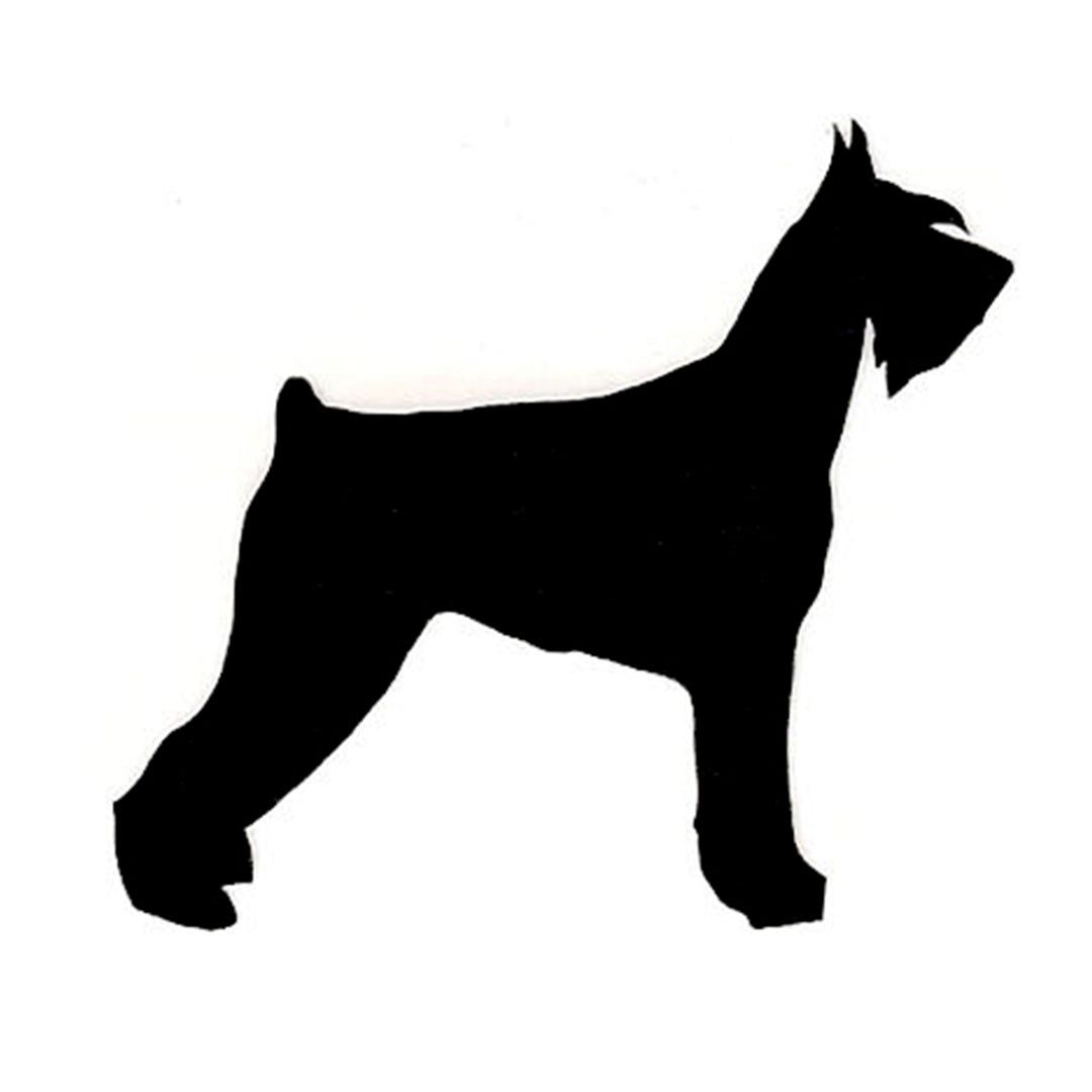 Giant Schnauzer Silhouette