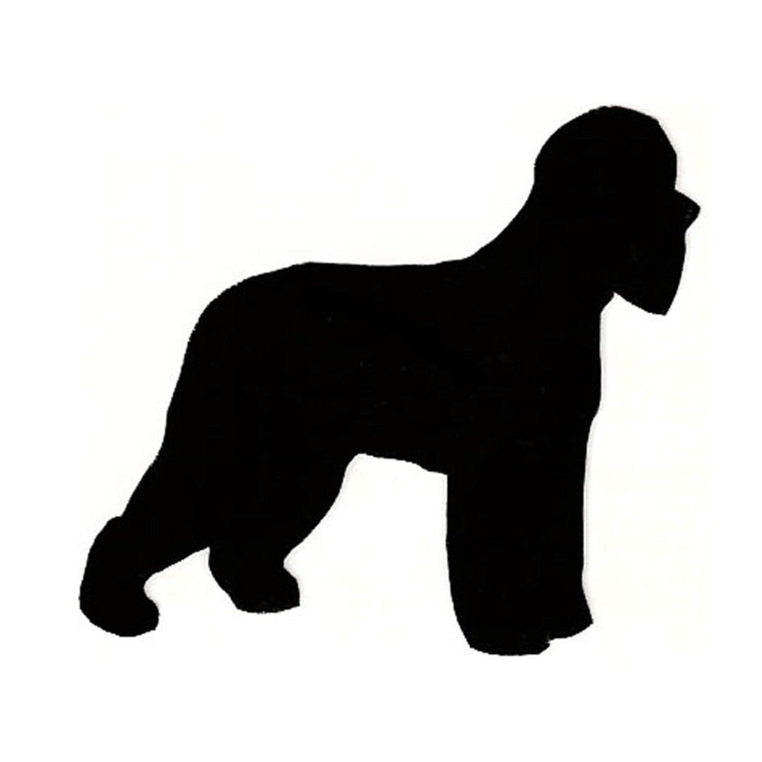 Irish Water Spaniel Silhouette