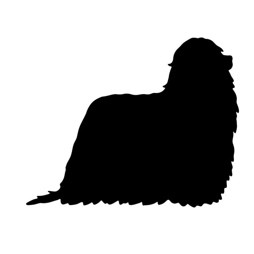 Komondor Silhouette