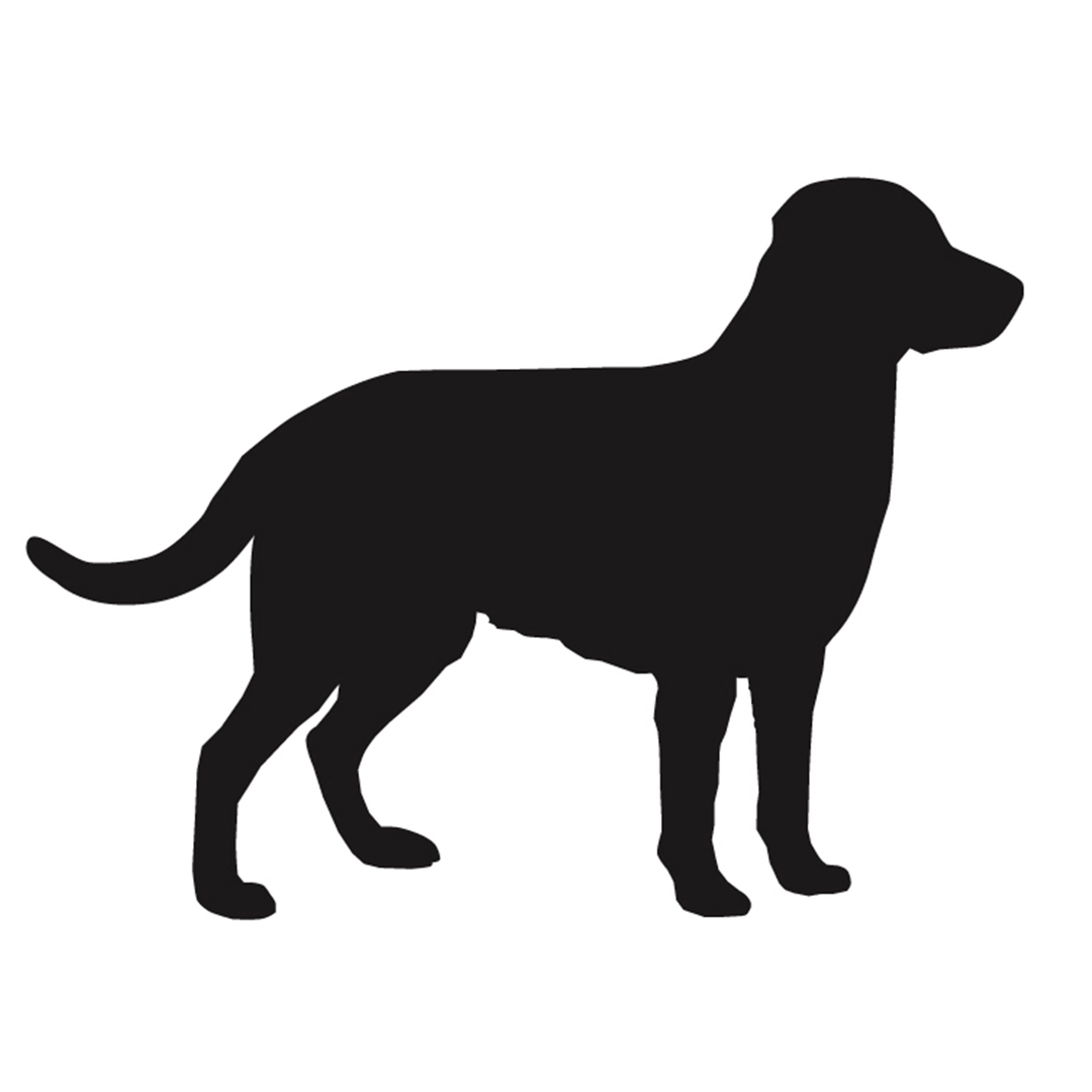 Labrador Retriever Silhouette