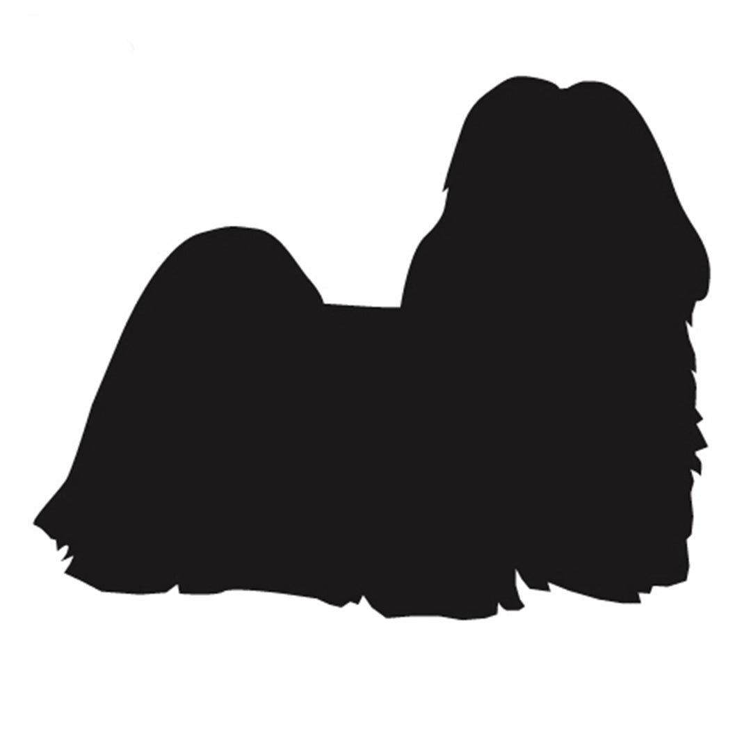 Lhasa Apso Silhouette