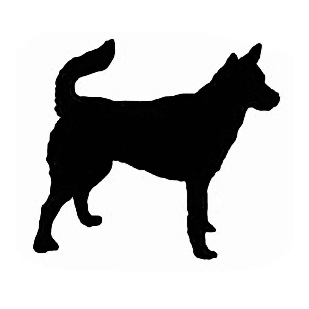 Norwegian Lundehund Silhouette