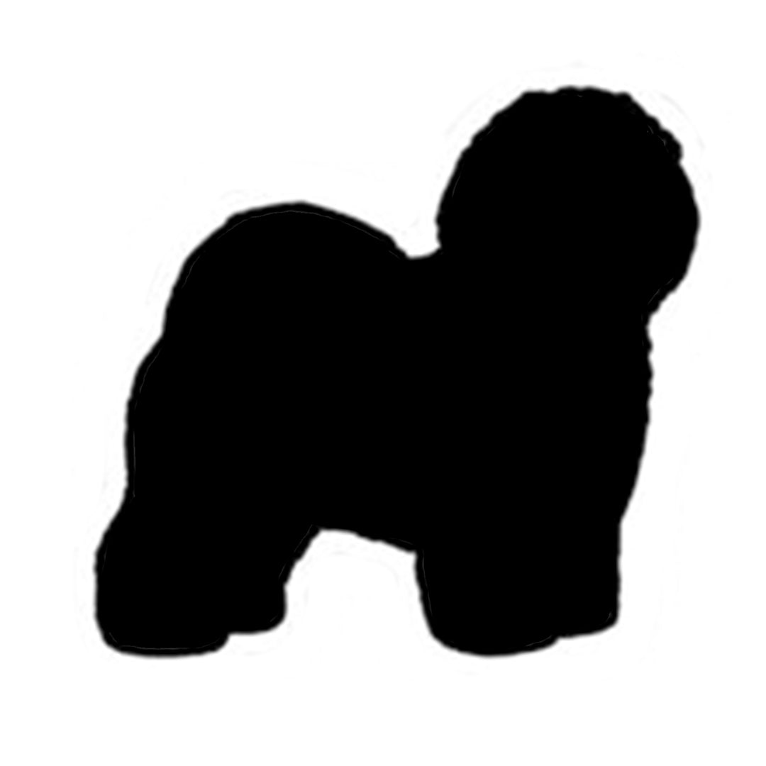 Old English Sheepdog Silhouette