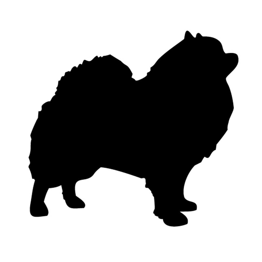 Pomeranian Silhouette