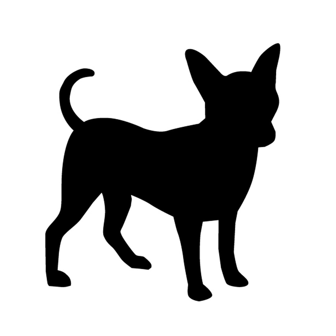 Smooth Coat Chihuahua Silhouette