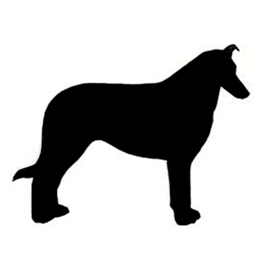 Smooth Collie Silhouette