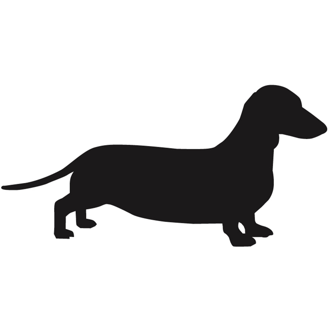 Smooth Dachshund Silhouette