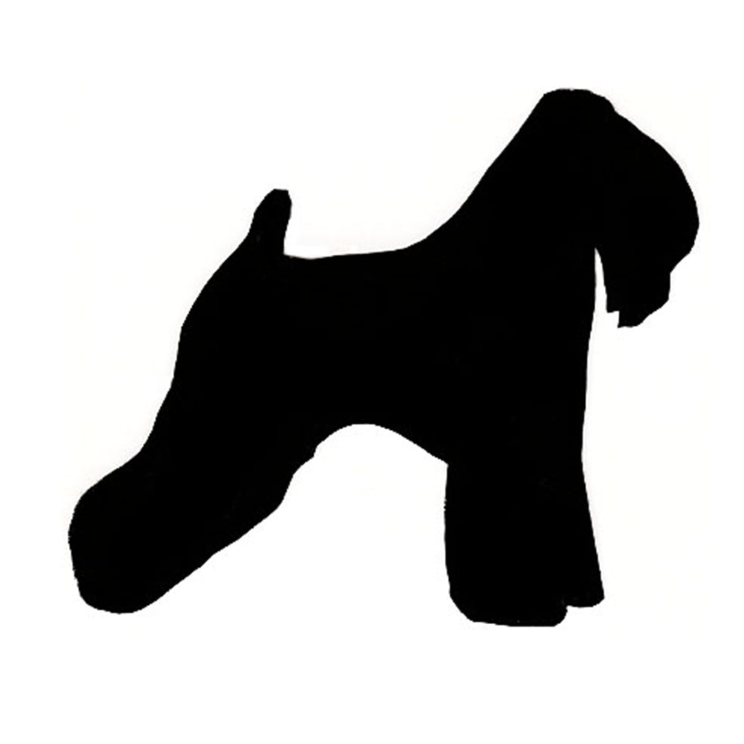 Soft Coated Wheaten Terrier Silhouette