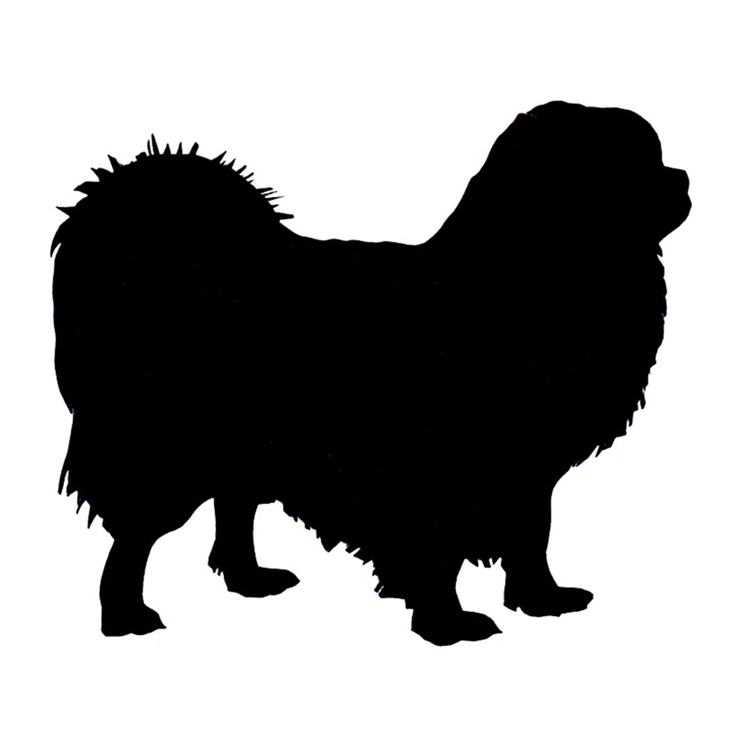 Tibetan Spaniel Silhouette