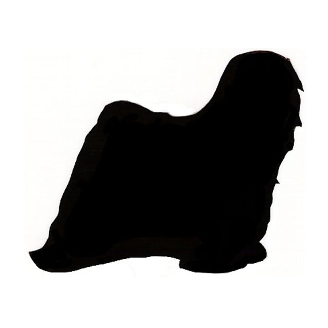 Tibetan Terrier (long haired) Silhouette