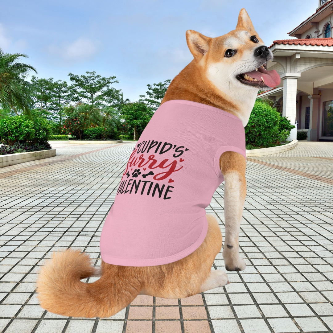 Valentine's Day Pet Tank - Cupid's Furry Valentine - Multiple colors and sizes available