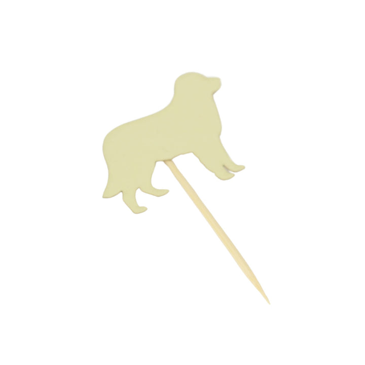 Golden Retriever Cupcake Toppers Set of 12 | Golden Dog Party Decorations | Birthday Decor