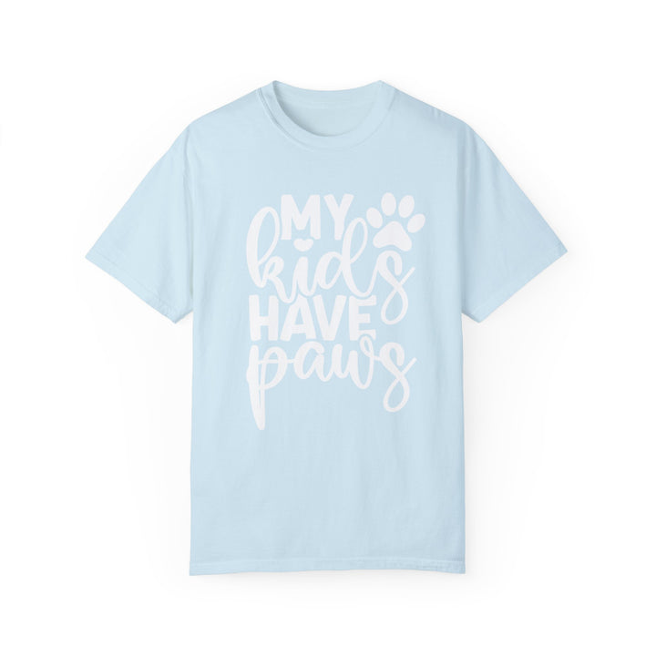 My Kids Have Paws Comfort Colors t-shirt Sizes 2XL-4XL Multiple Colors