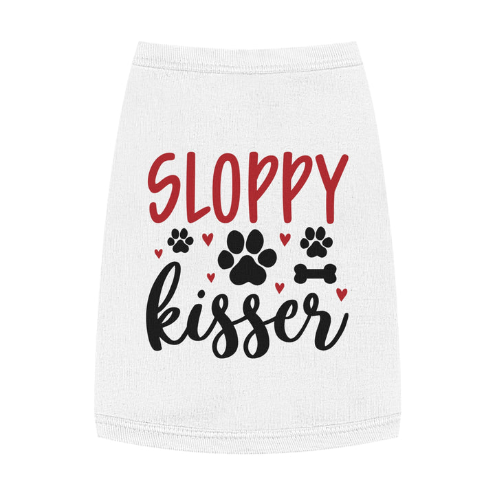 Valentine's Day Pet Tank - Sloppy Kisser - Multiple colors and sizes available