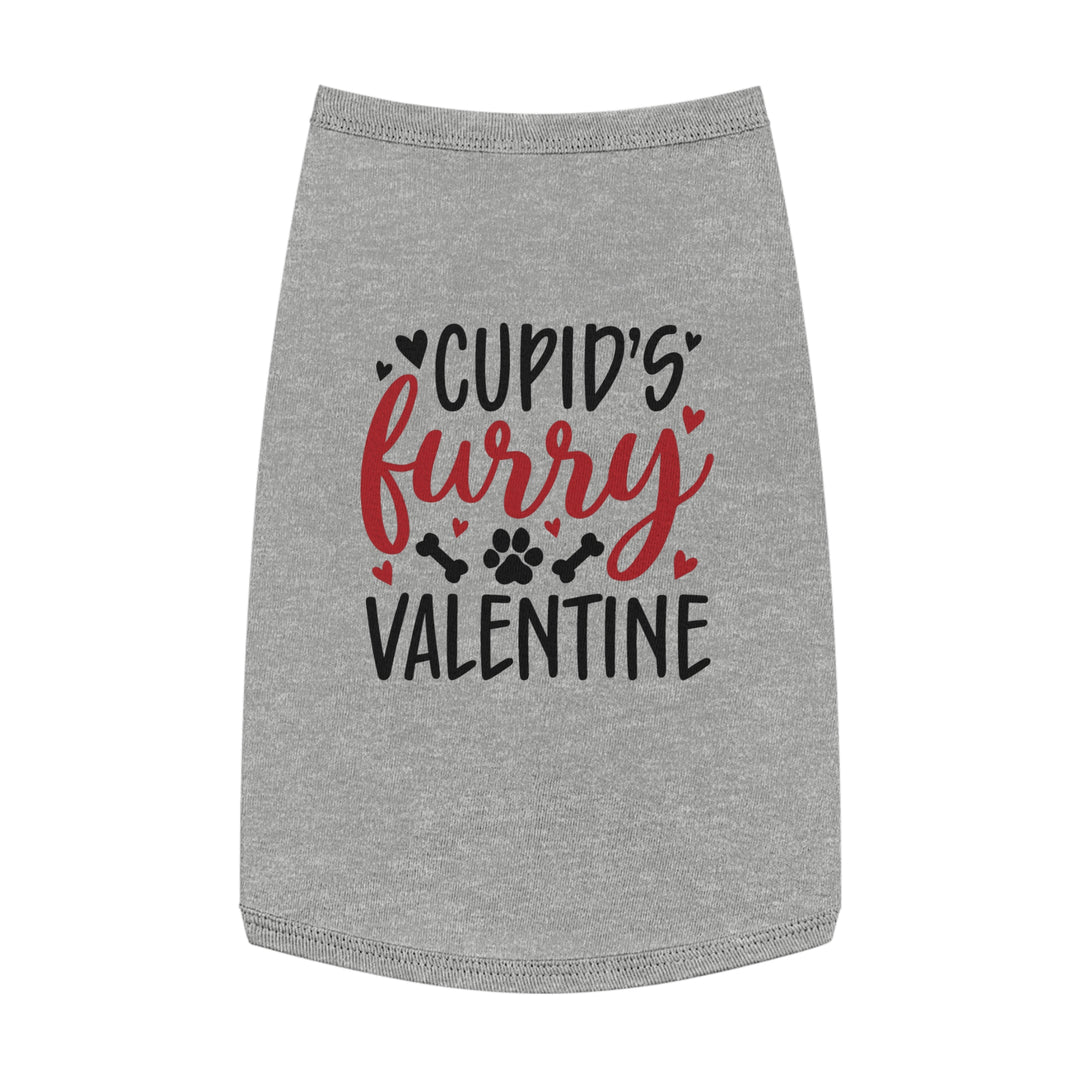 Valentine's Day Pet Tank - Cupid's Furry Valentine - Multiple colors and sizes available