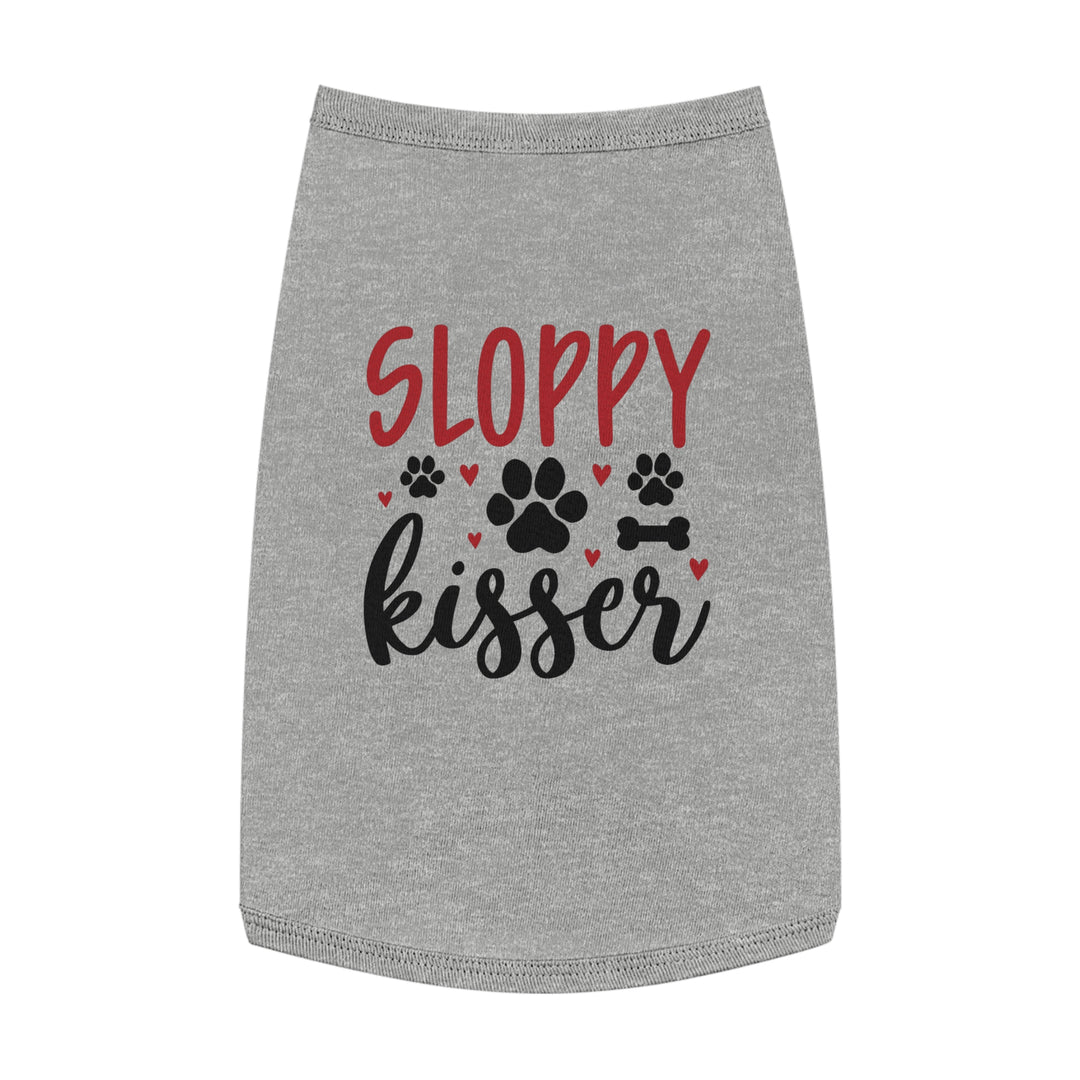 Valentine's Day Pet Tank - Sloppy Kisser - Multiple colors and sizes available