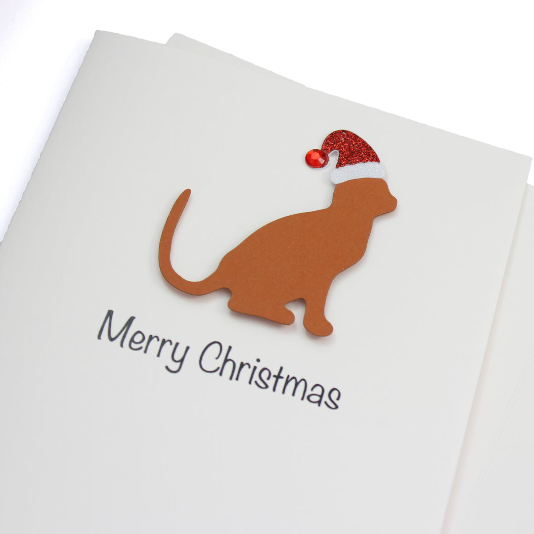 Cat Christmas Card