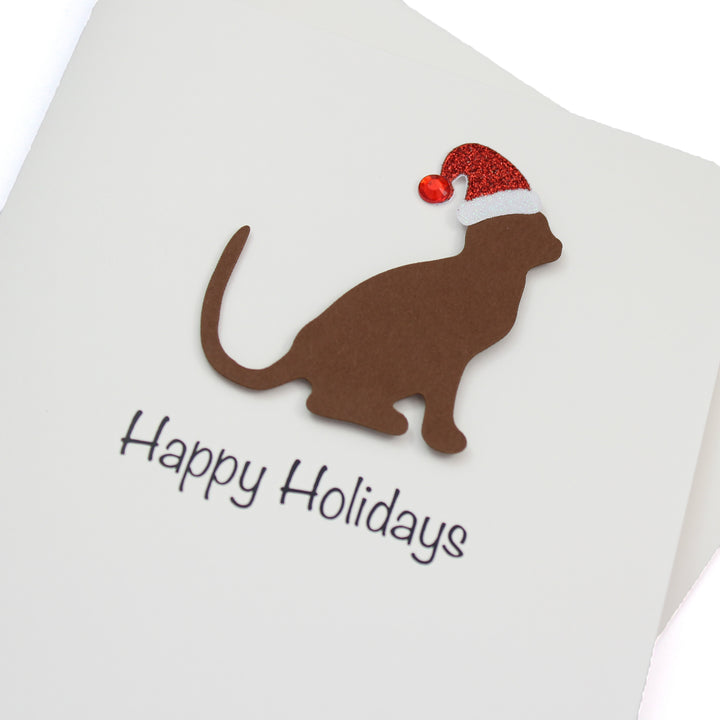 Cat Christmas Card