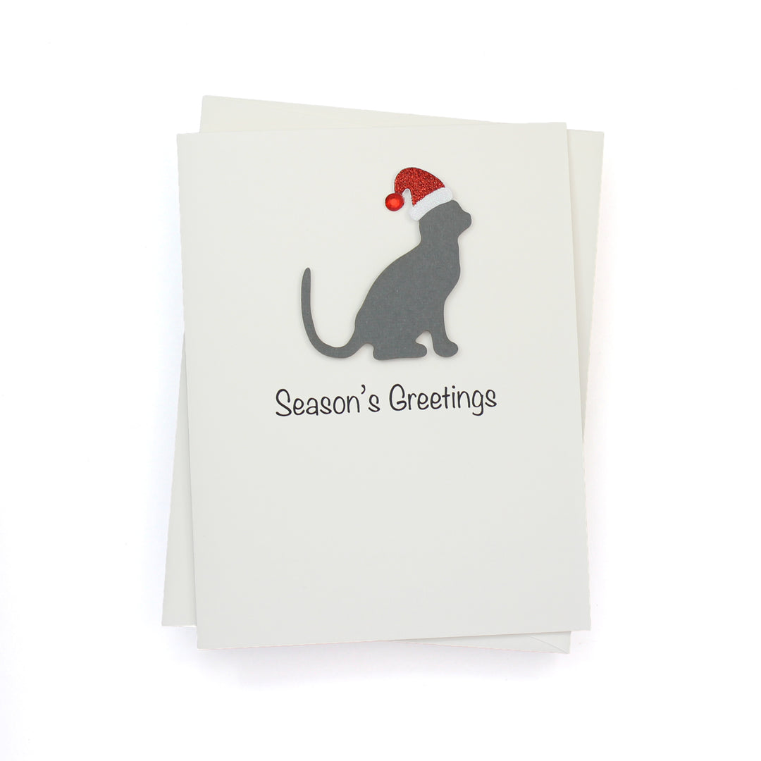 Cat Christmas Card