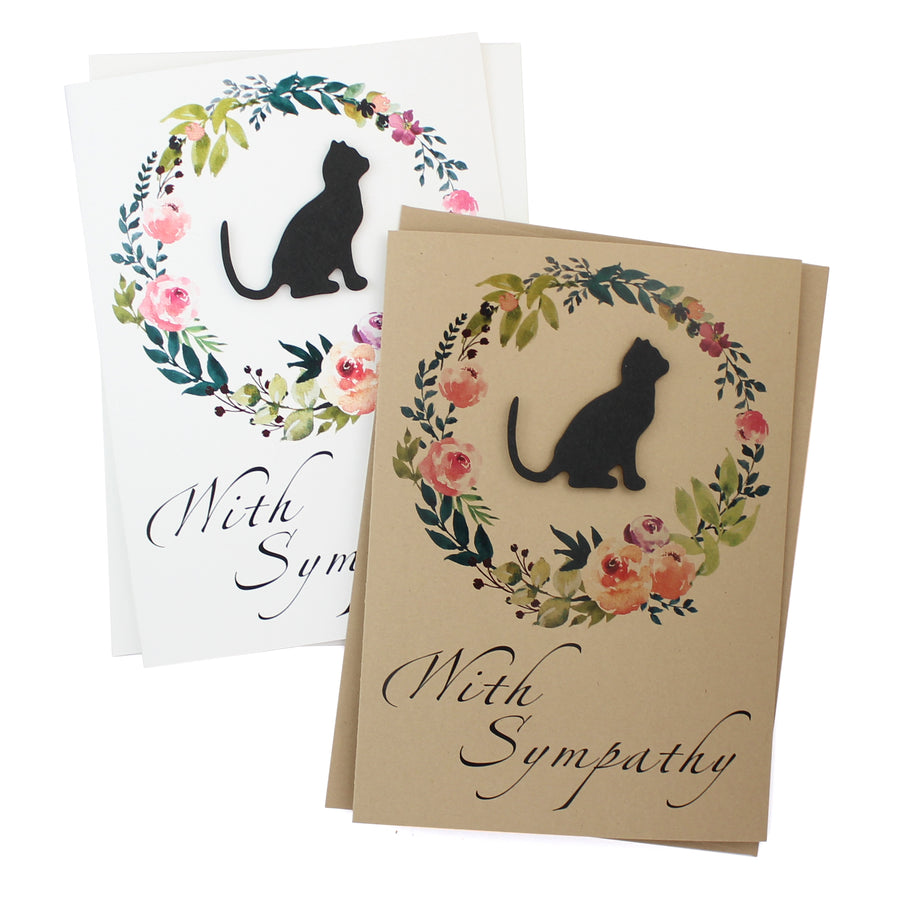 Cat Sympathy Card