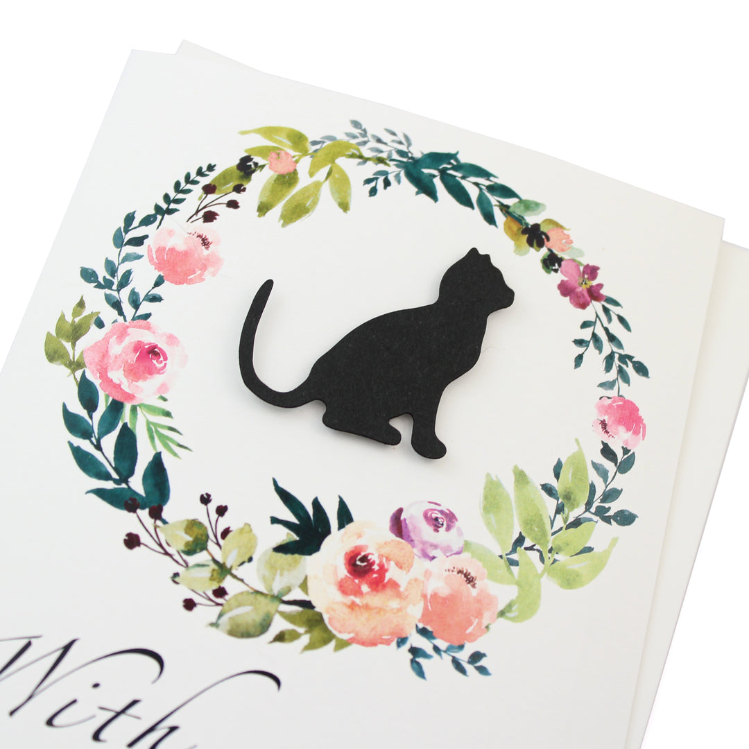 Cat Sympathy Card