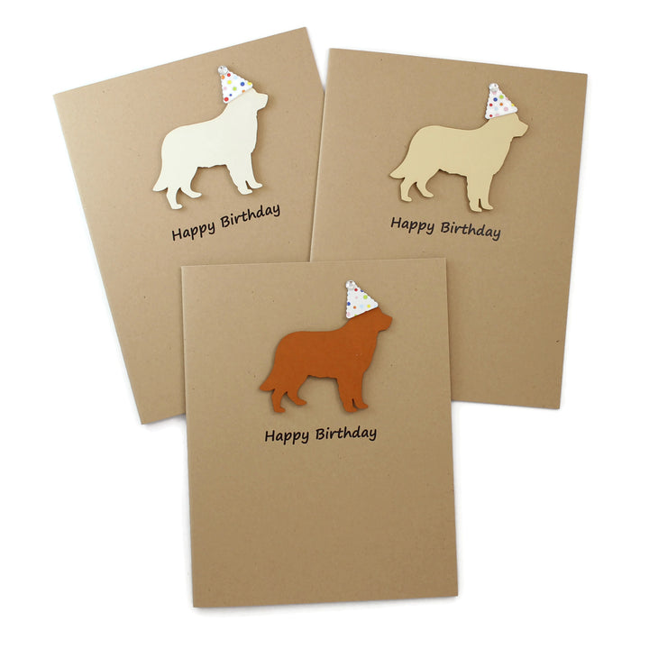 Golden Retriever Birthday Card