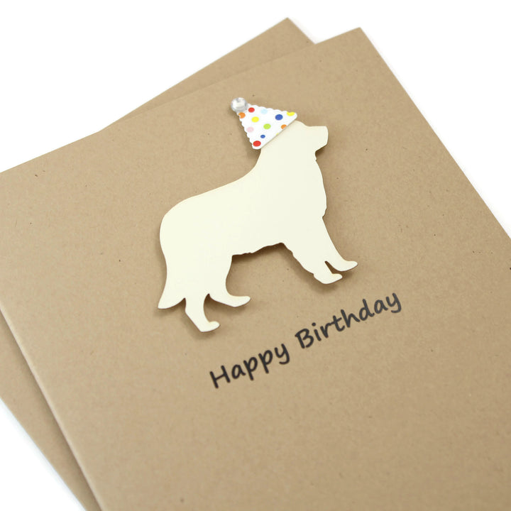 Golden Retriever Birthday Card