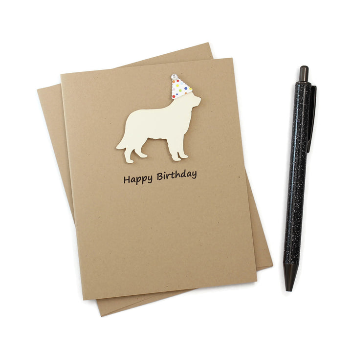 Golden Retriever Birthday Card