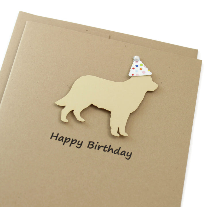 Golden Retriever Birthday Card