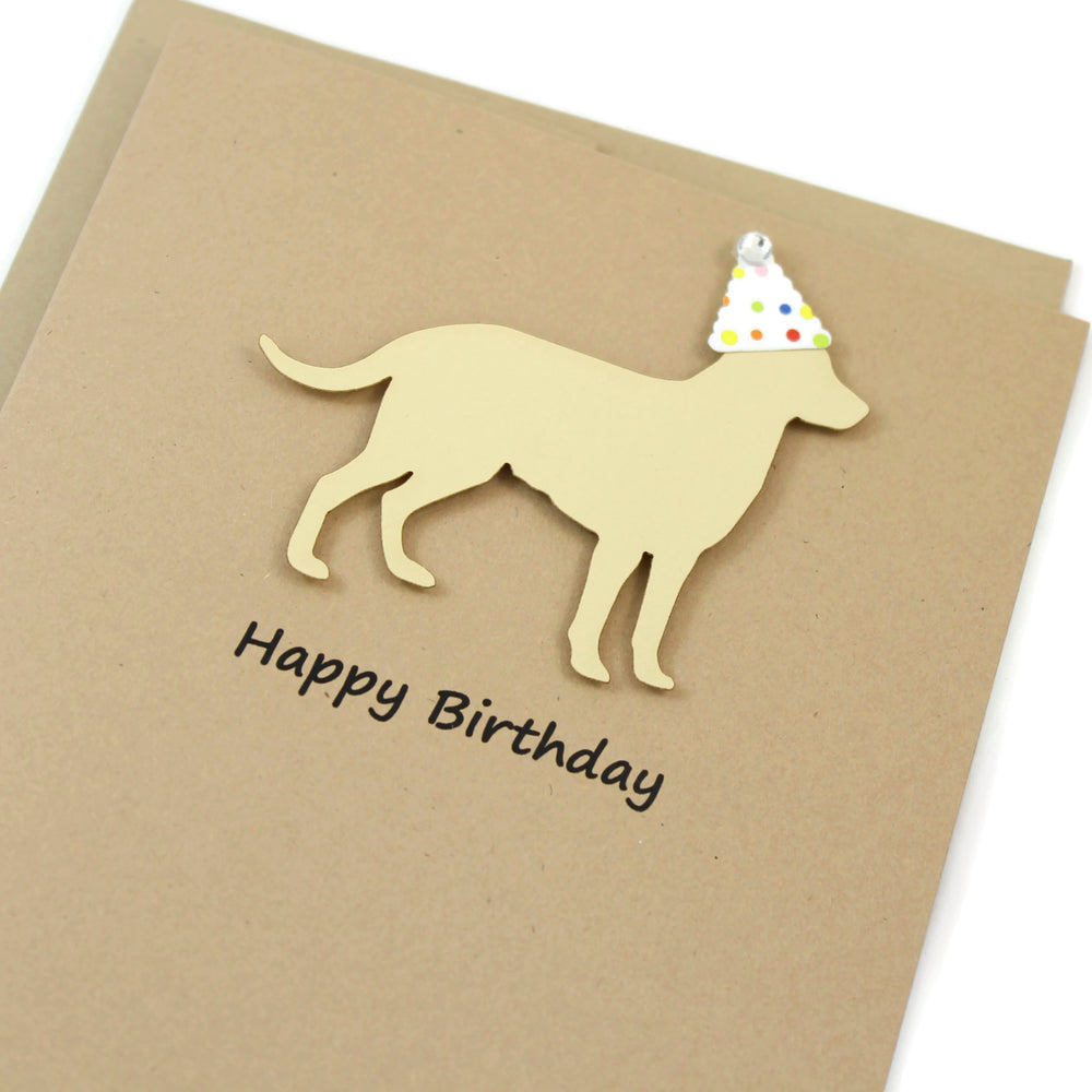 Labrador Retriever Birthday Card