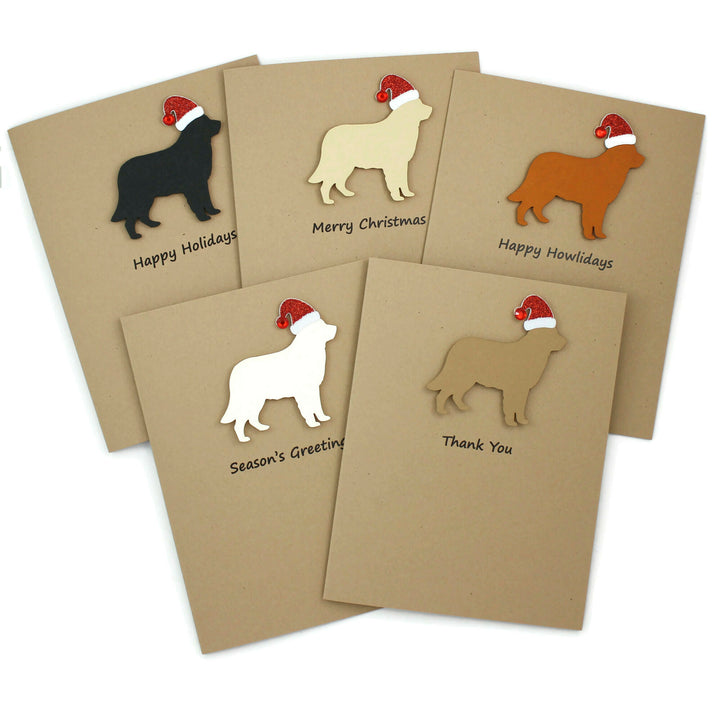 Golden Retriever Christmas Card