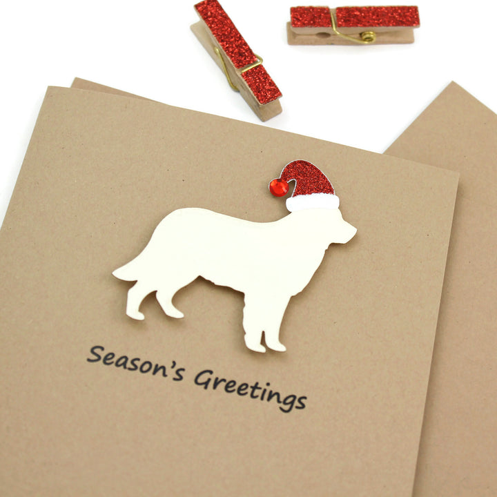 Golden Retriever Christmas Card