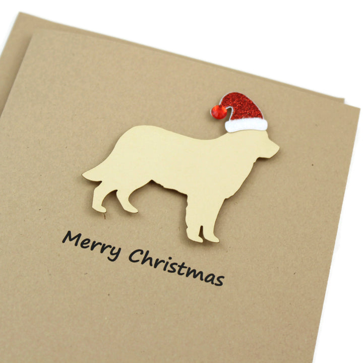 Golden Retriever Christmas Card