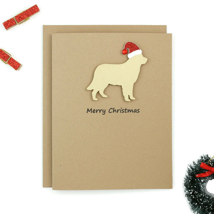 Golden Retriever Christmas Card