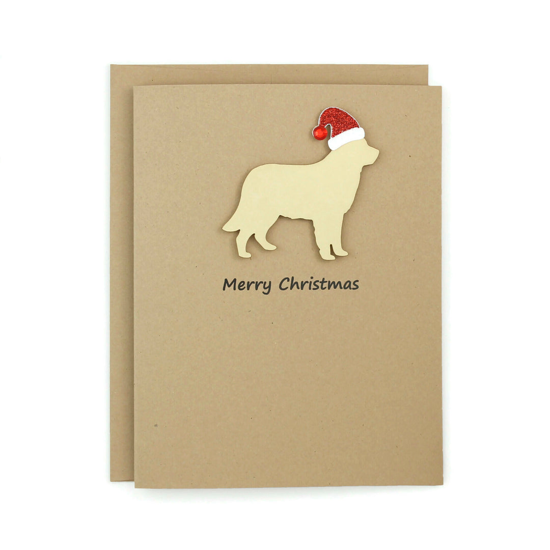 Golden Retriever Christmas Card