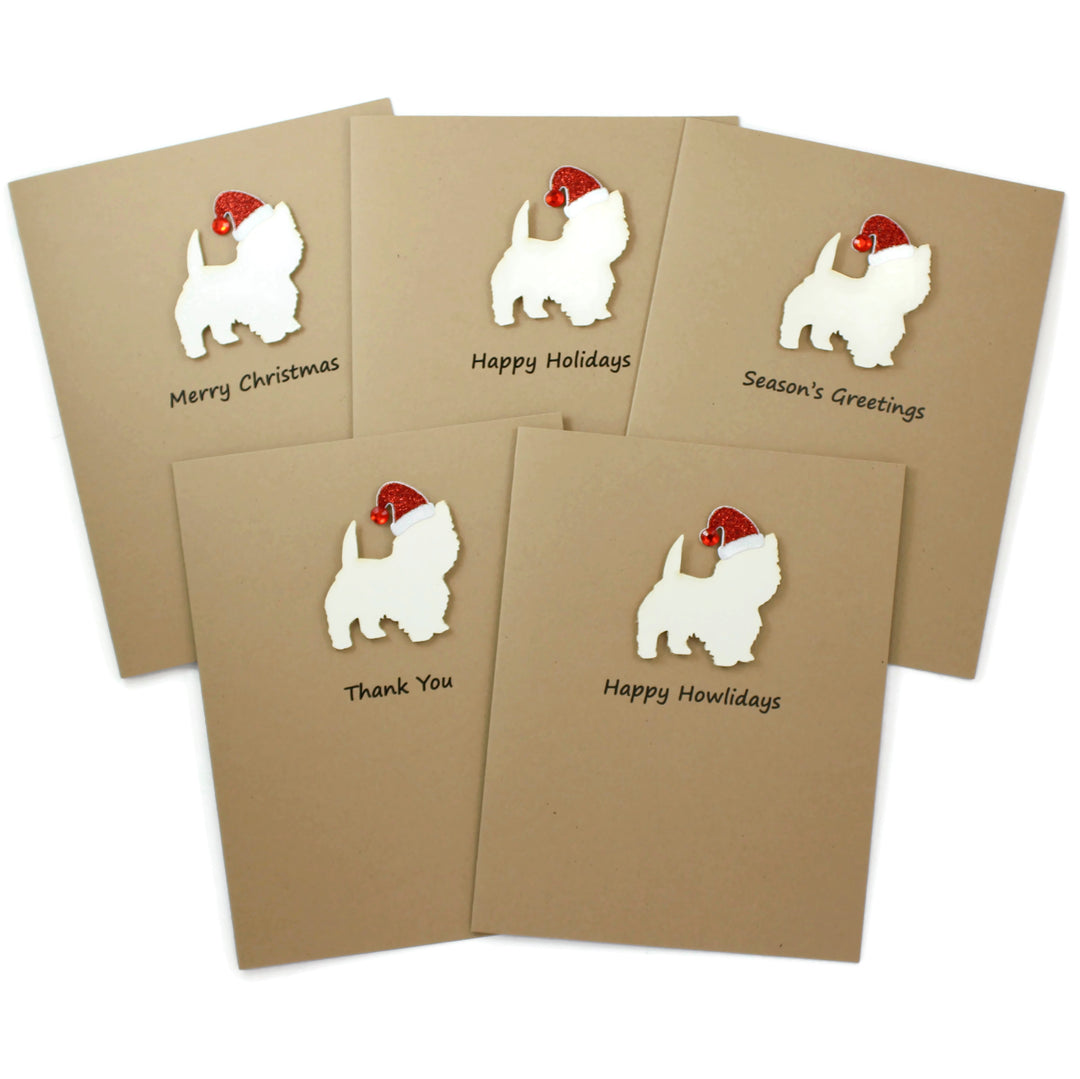 West Highland White Terrier Christmas Card