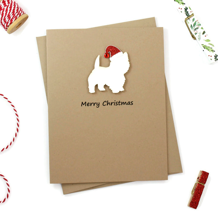 West Highland White Terrier Christmas Card