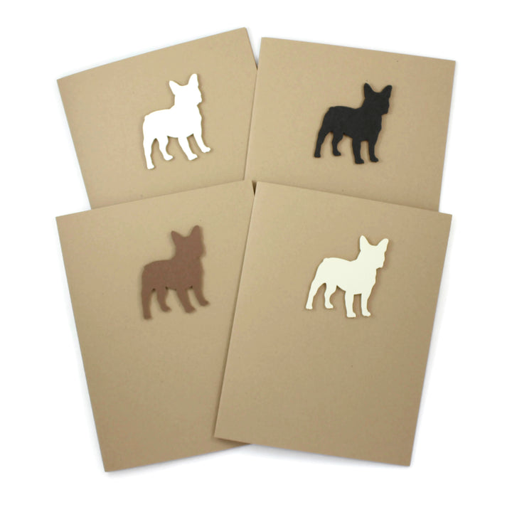 French Bulldog Blank Greeting Card